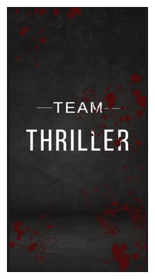 Marque-ligne - Team Thriller, Bookish